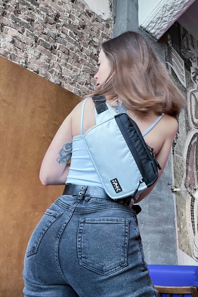 Сумка на пояс (Бананка) для чоловіків та жінок Famk R3  1010 фото